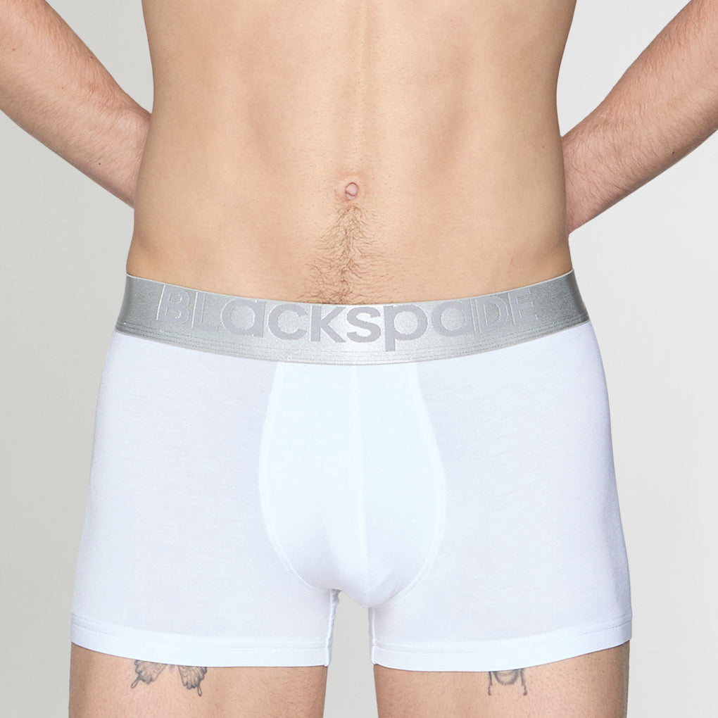 Blackspade Silver Trunk White