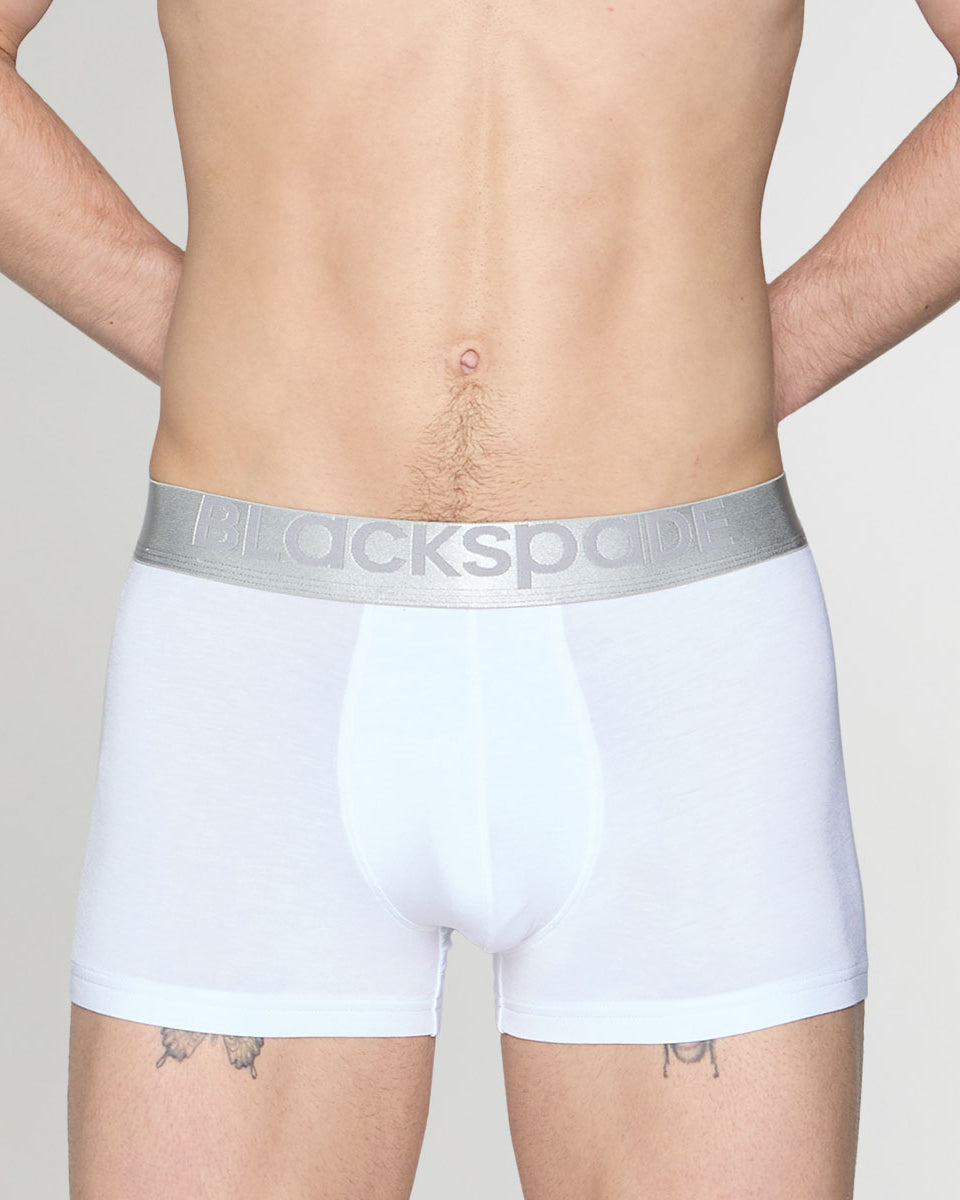 Blackspade Silver Trunk White