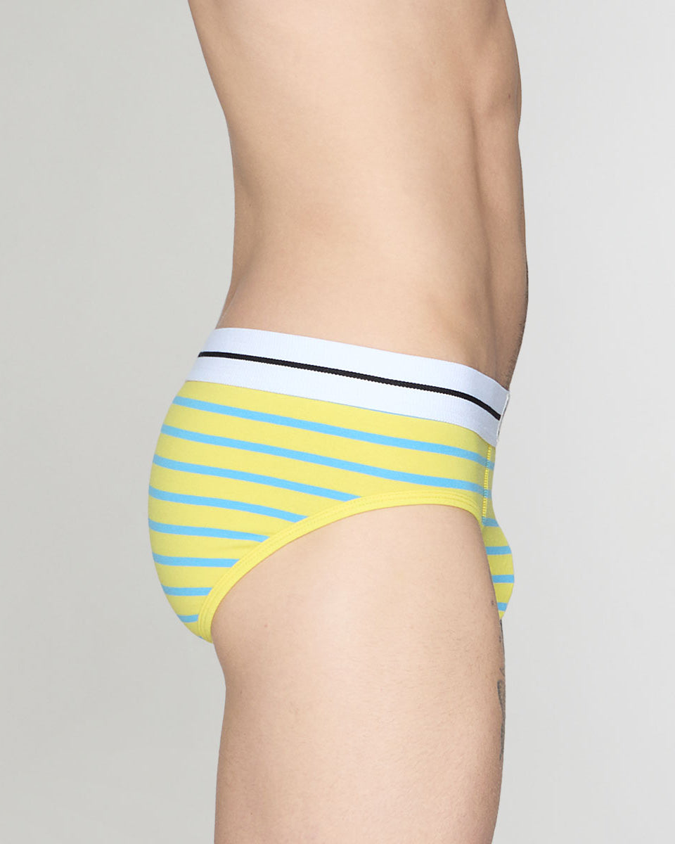 Bluebuck Nautical 25 Brief Yellow-blue