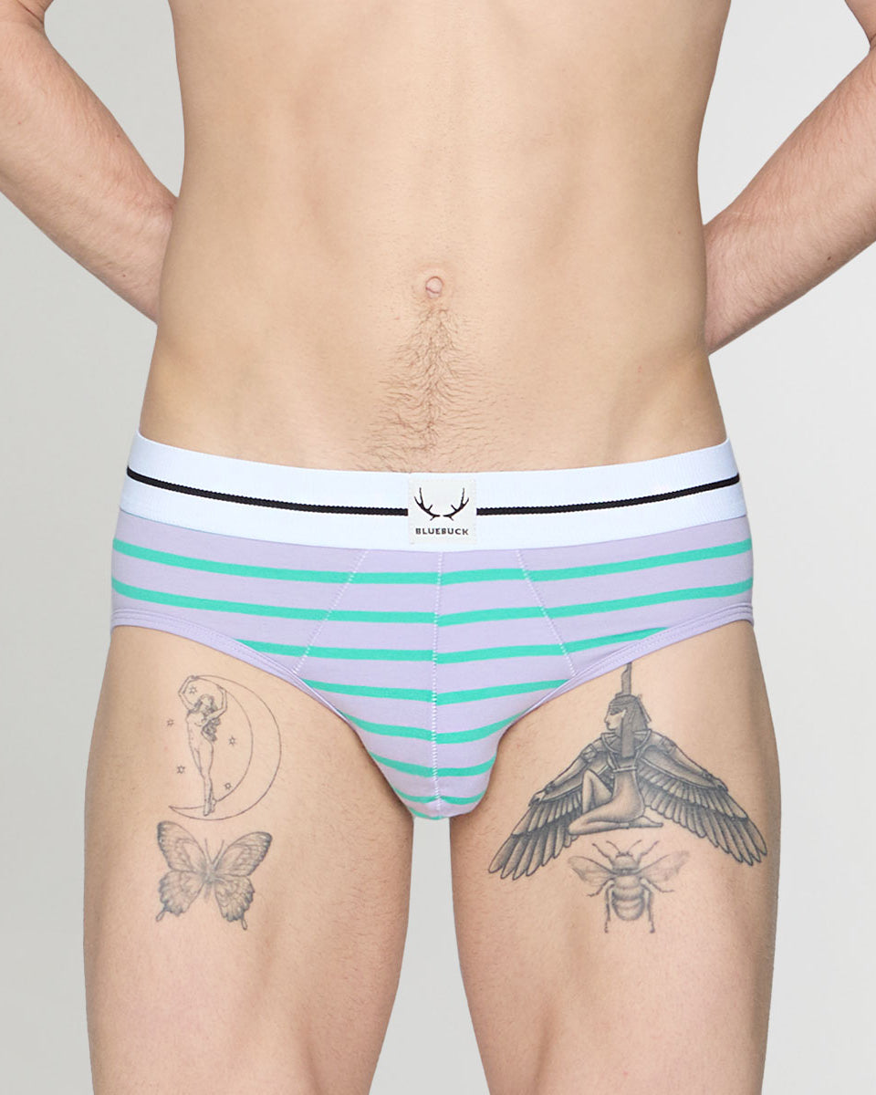 Bluebuck Nautical 25 Brief Lavander-mint