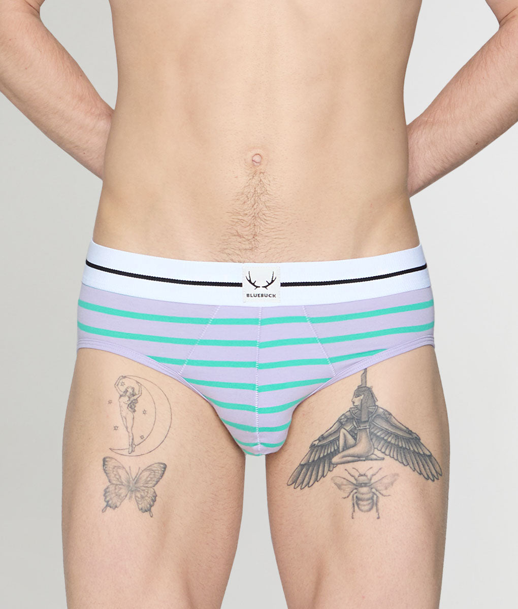 Bluebuck Nautical 25 Brief Lavander-mint