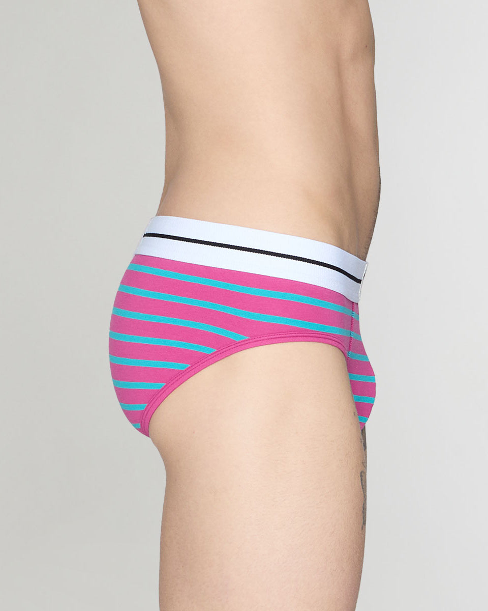 Bluebuck Nautical 25 Brief Cactus-flower-viridian-green