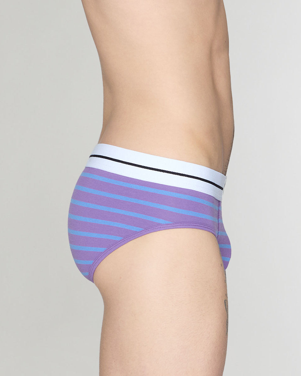 Bluebuck Nautical 25 Brief Deep-lavender-blue-yonder