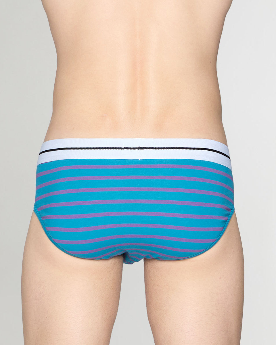 Bluebuck Nautical 25 Brief Mosaic-blue-deep-lavender