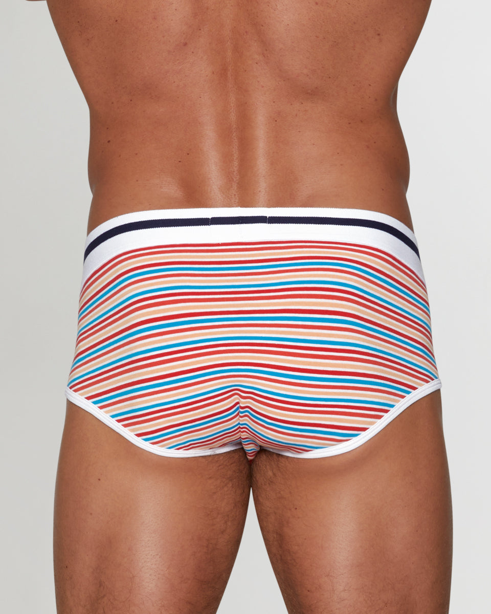 Bluebuck Mini Stripe Brief Bluebuck Mini Stripe Brief Small-red-stripes