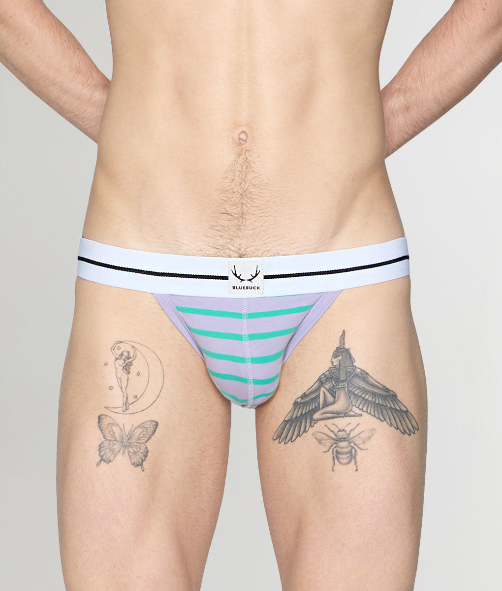 Bluebuck Nautical 25 Jockstrap Lavander-mint