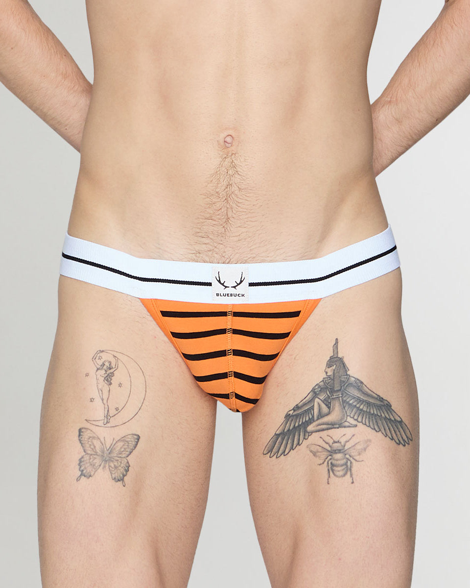 Bluebuck Nautical 25 Thong Orange-black