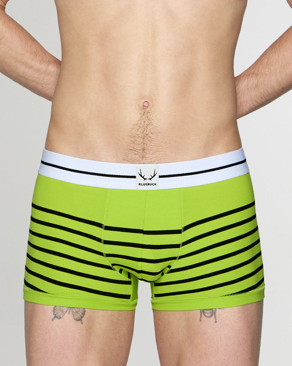 Bluebuck Nautical 25 Trunk Lime-green-black
