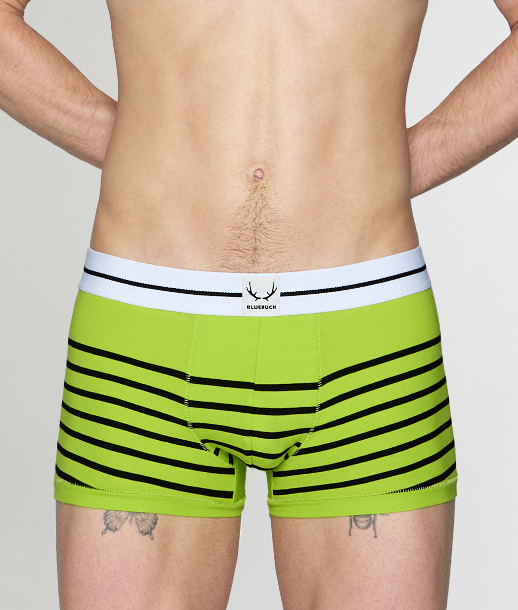 Bluebuck Nautical 25 Trunk Lime-green-black