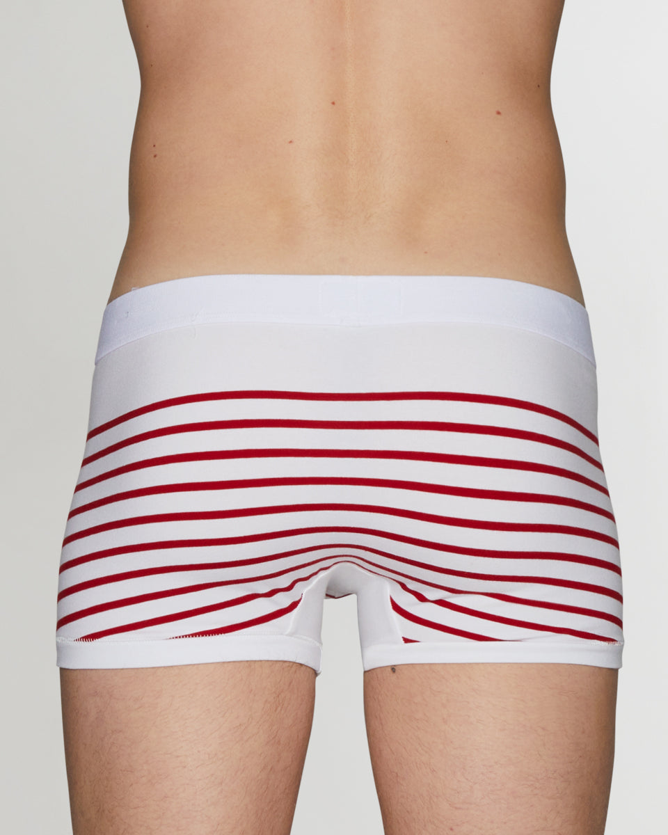 Bluebuck Nautical Trunk Bluebuck Nautical Trunk White-red-stripes