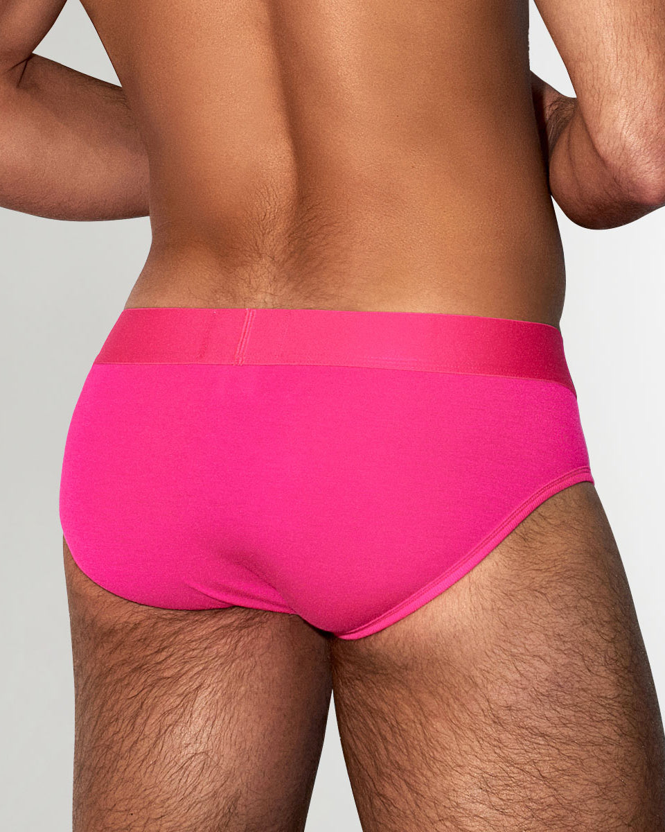 C-IN2 Super Bright Low Rise Neon Brief Neon-pink