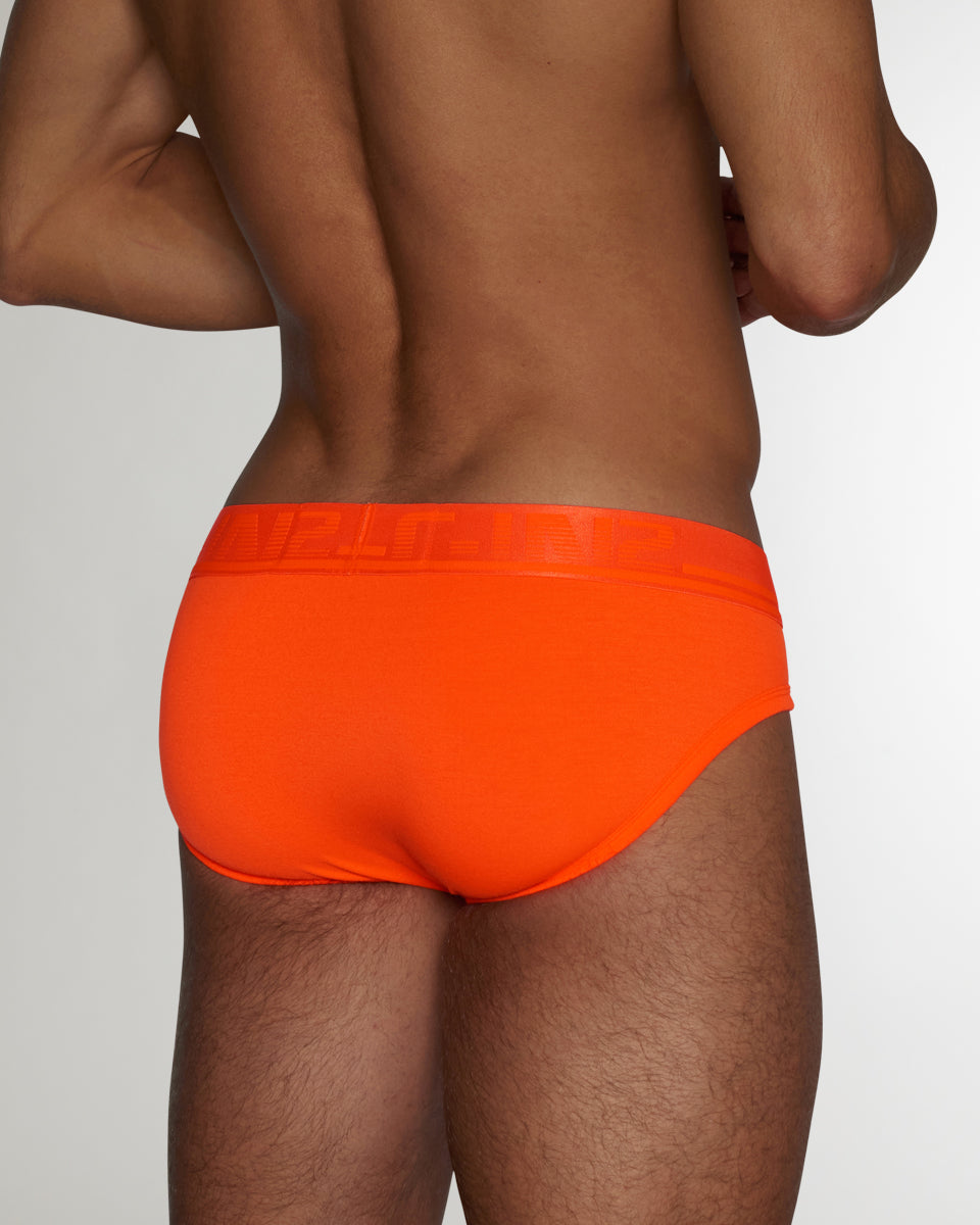 C-IN2 Super Bright Lo No Show Profile Brief Ollie-orange
