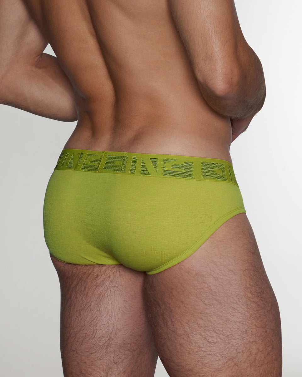 C-IN2 Hand Me Down Low Rise Brief Gunner-green