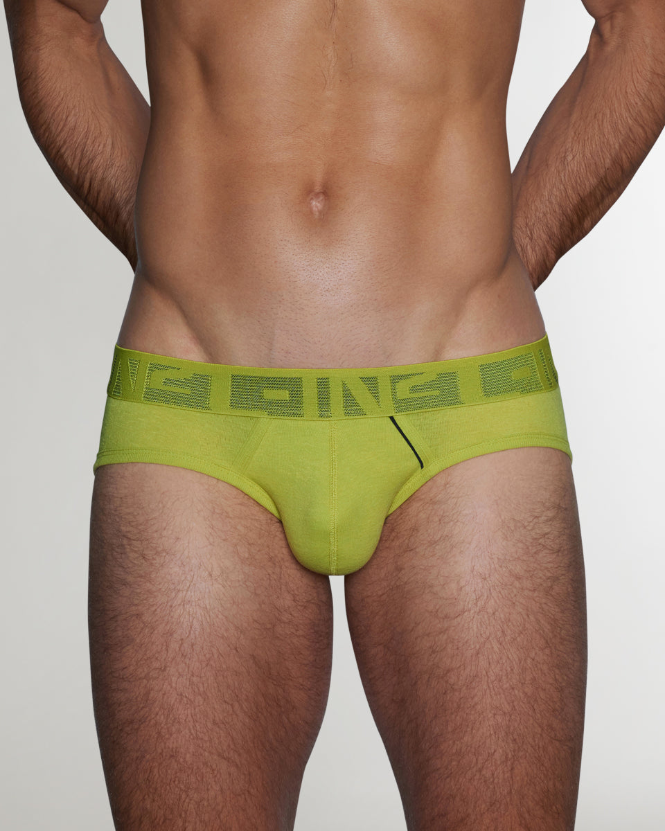 C-IN2 Hand Me Down Low Rise Brief Gunner-green