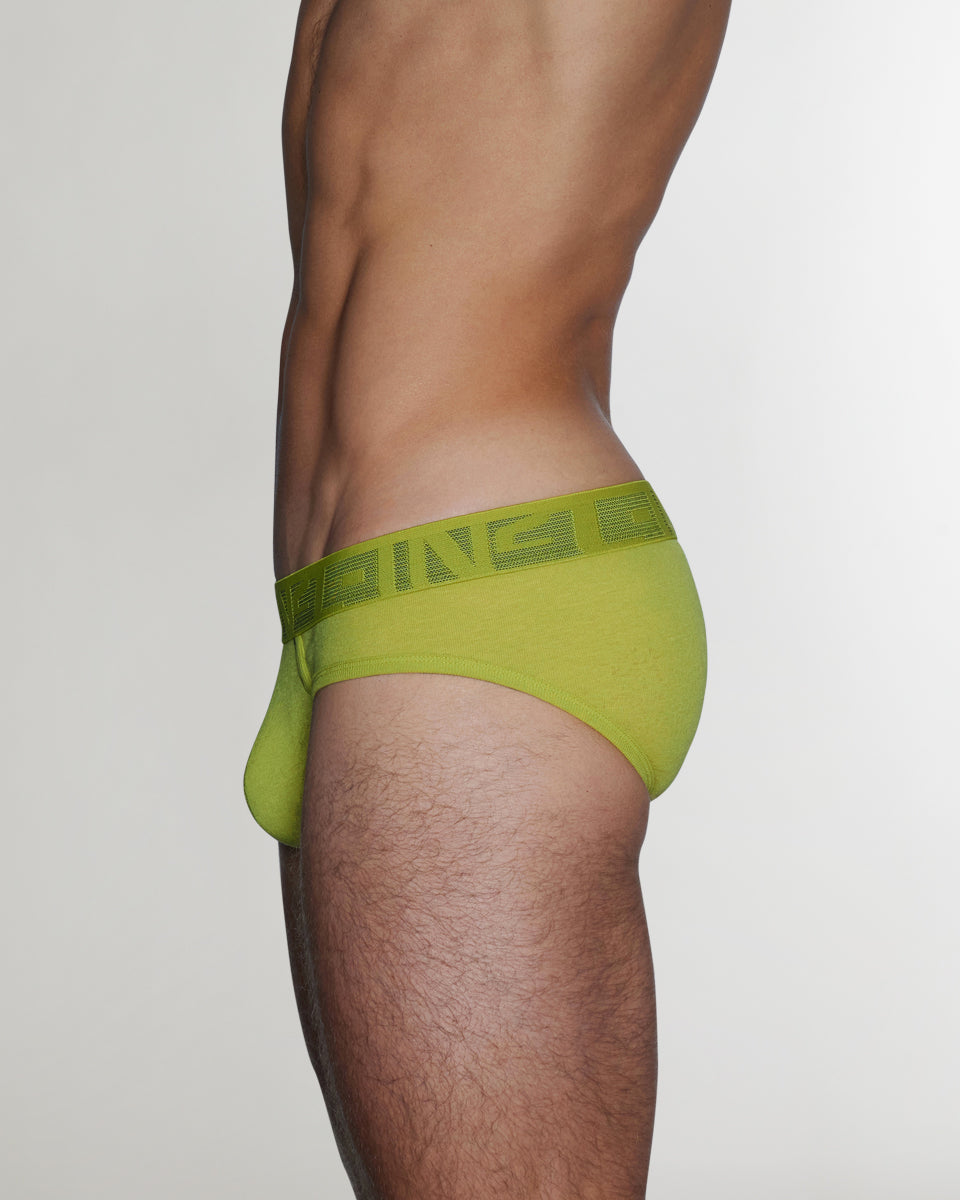 C-IN2 Hand Me Down Low Rise Brief Gunner-green