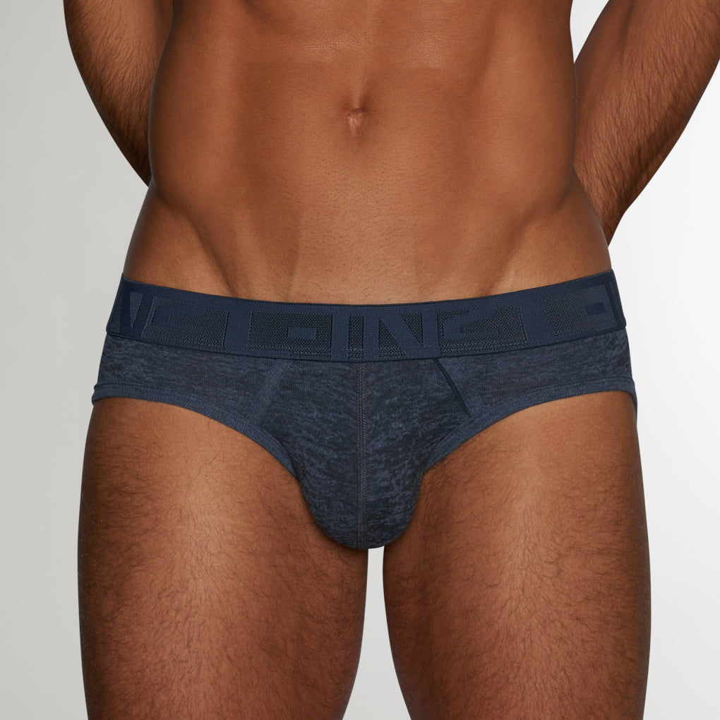 C-IN2 Hand Me Down Low Rise Brief Nixon-navy-heather