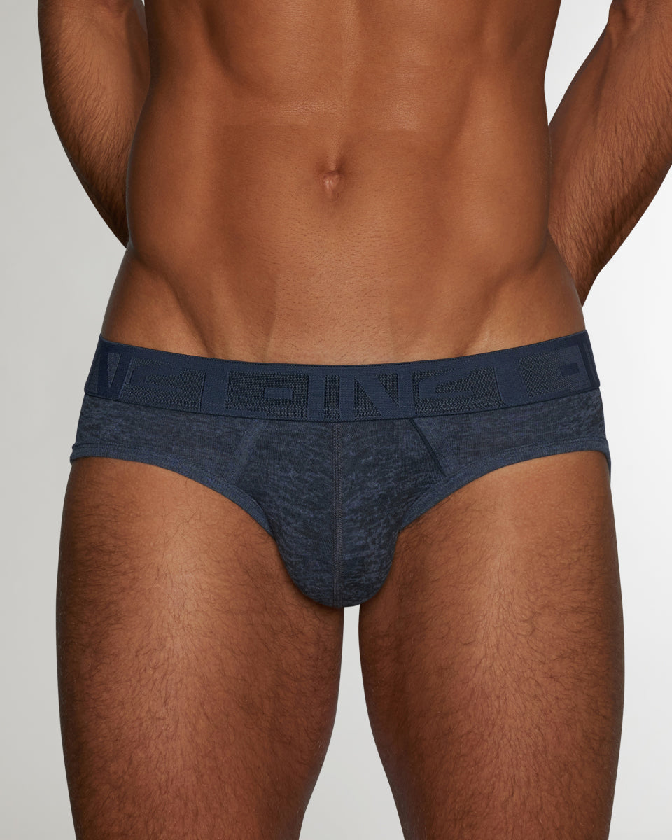 C-IN2 Hand Me Down Low Rise Brief Nixon-navy-heather