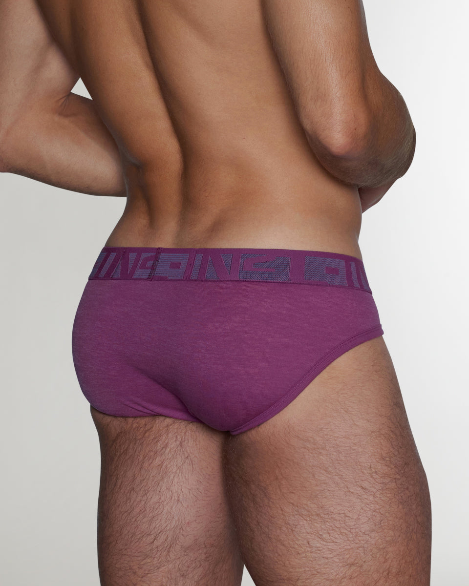 C-IN2 Hand Me Down Low Rise Brief Page-purple