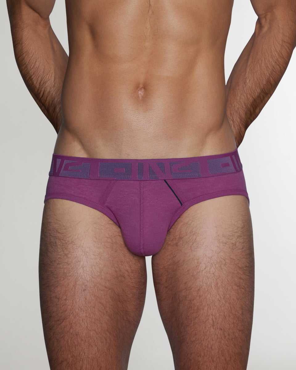 C-IN2 Hand Me Down Low Rise Brief Page-purple