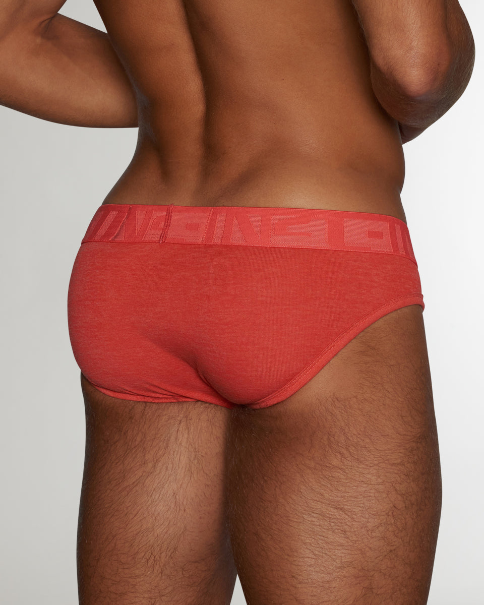 C-IN2 Hand Me Down Low Rise Brief Remi-red-heather