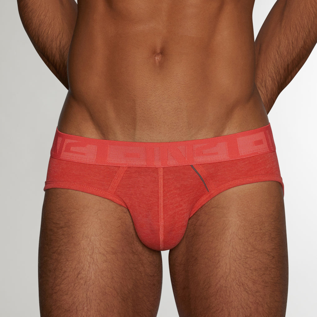 C-IN2 Hand Me Down Low Rise Brief Remi-red-heather