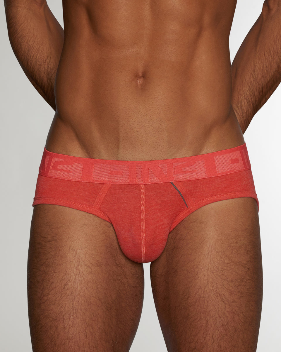 C-IN2 Hand Me Down Low Rise Brief Remi-red-heather