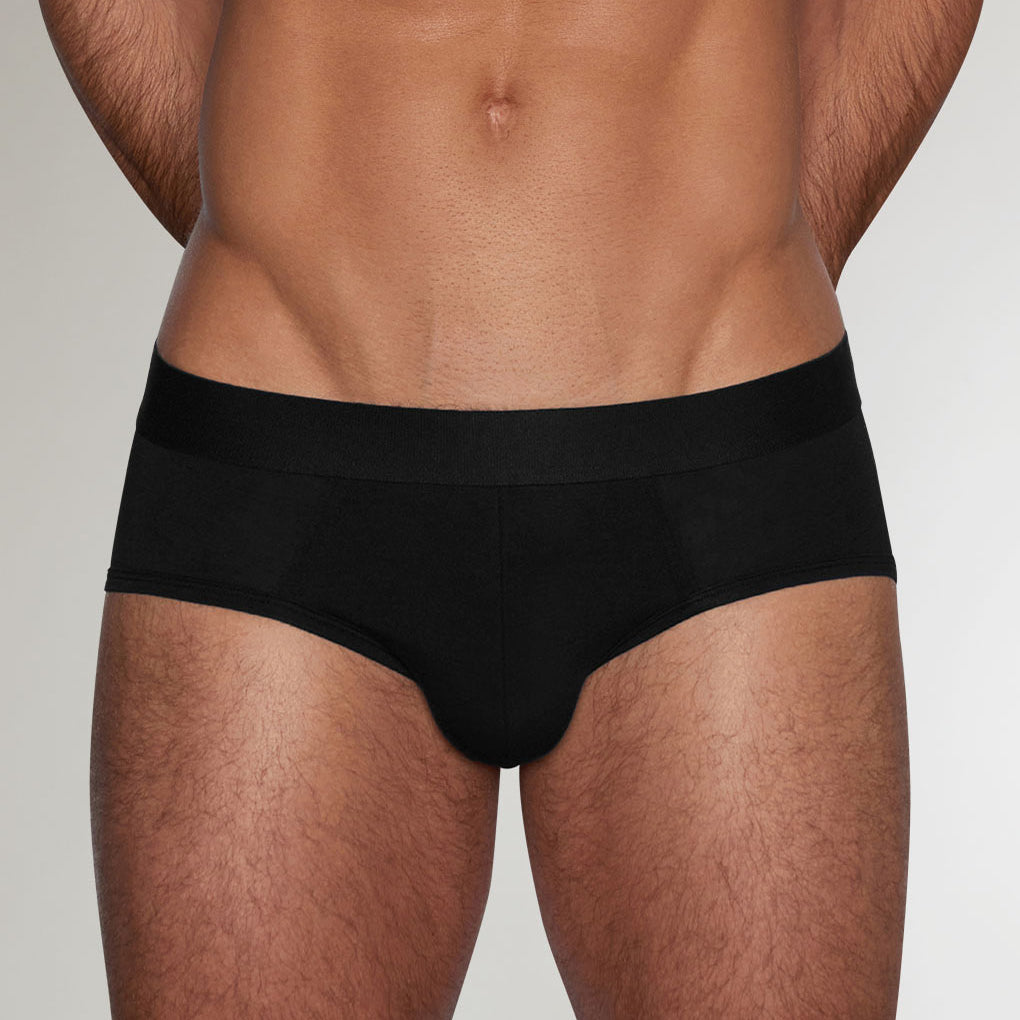 C-IN2 Minimal Low Rise Brief Black