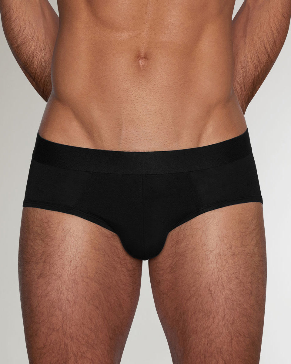 C-IN2 Minimal Low Rise Brief Black