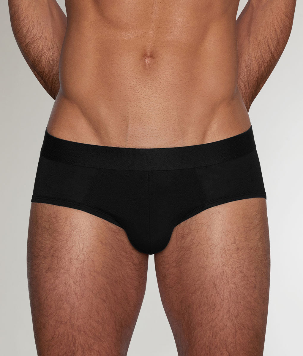 C-IN2 Minimal Low Rise Brief Black