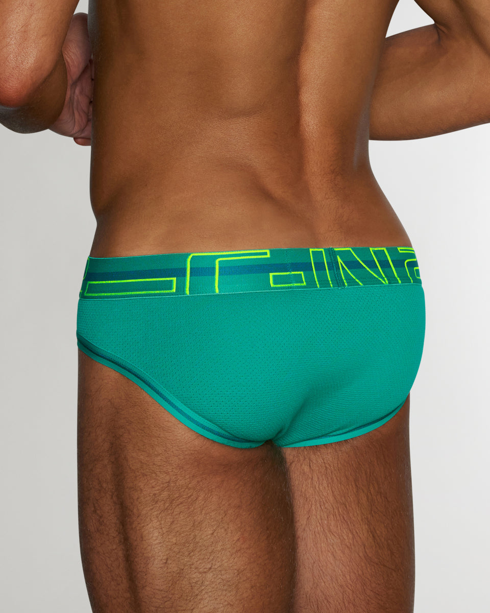 C-IN2 Zen Low Rise Brief Godi-green