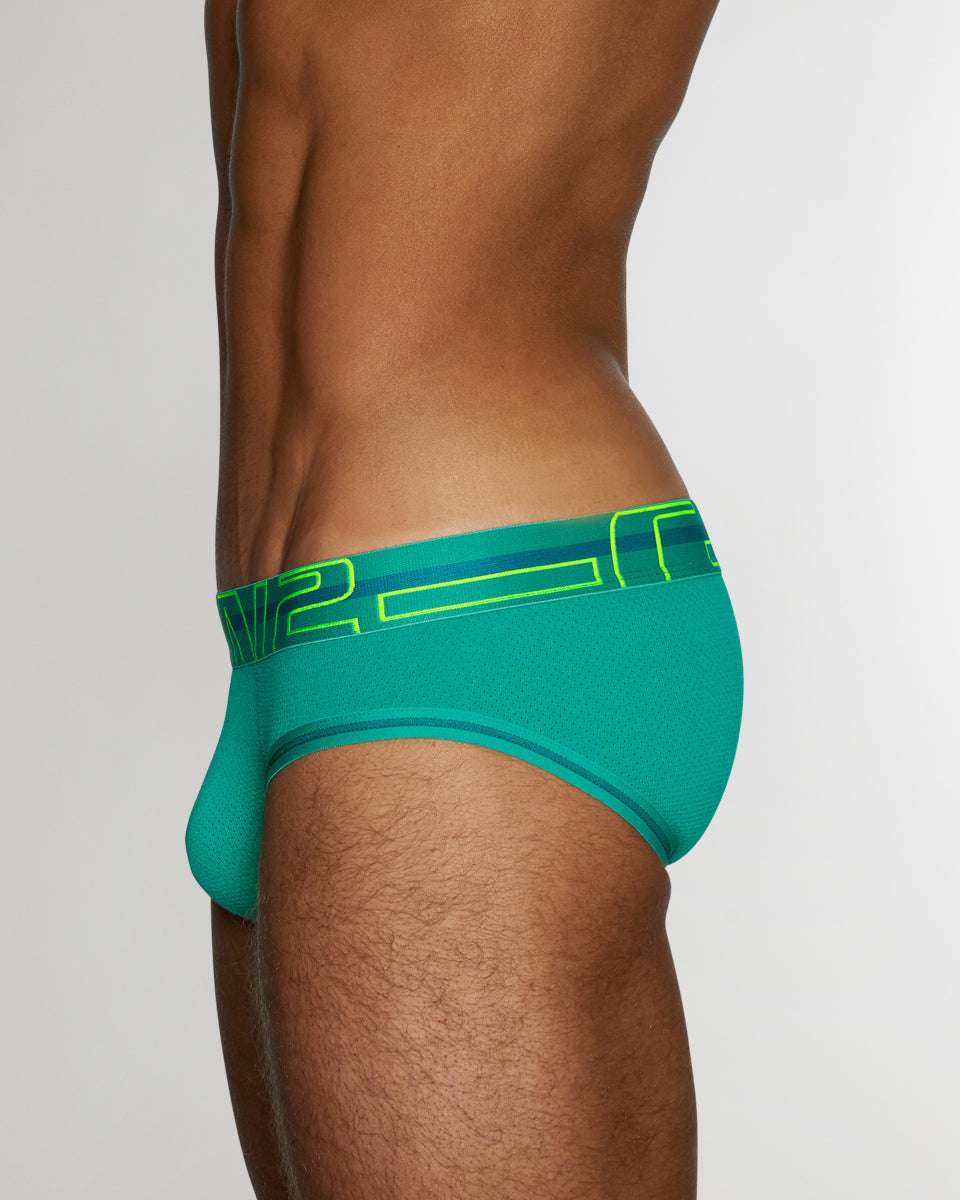 C-IN2 Zen Low Rise Brief Godi-green
