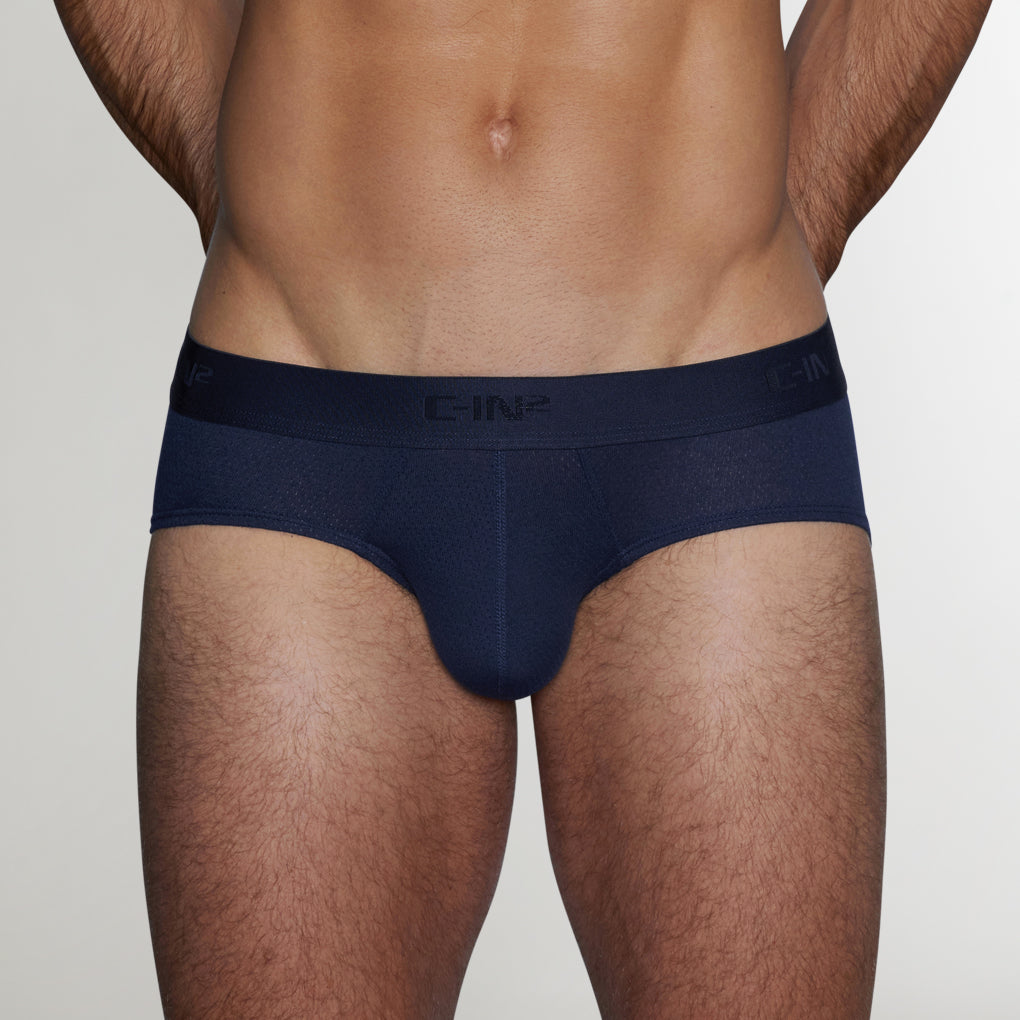C-IN2 Active Low Rise Brief Nolan-navy