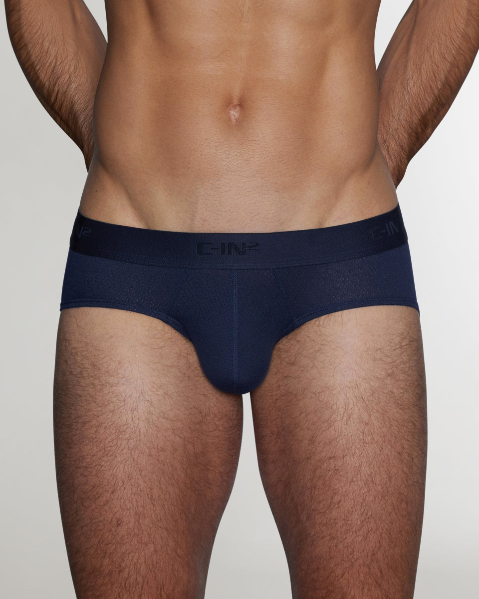 C-IN2 Active Low Rise Brief Nolan-navy