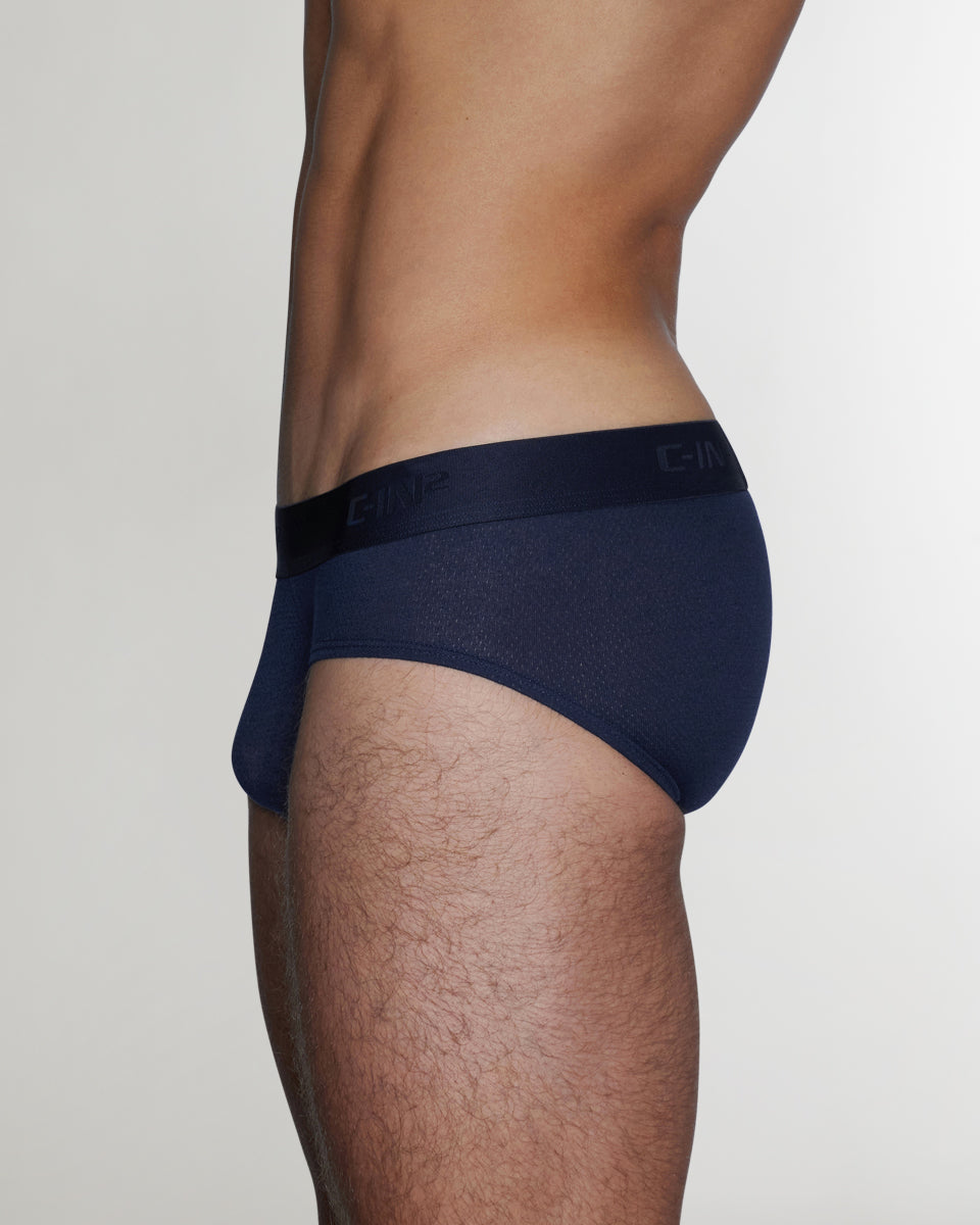 C-IN2 Active Low Rise Brief Nolan-navy