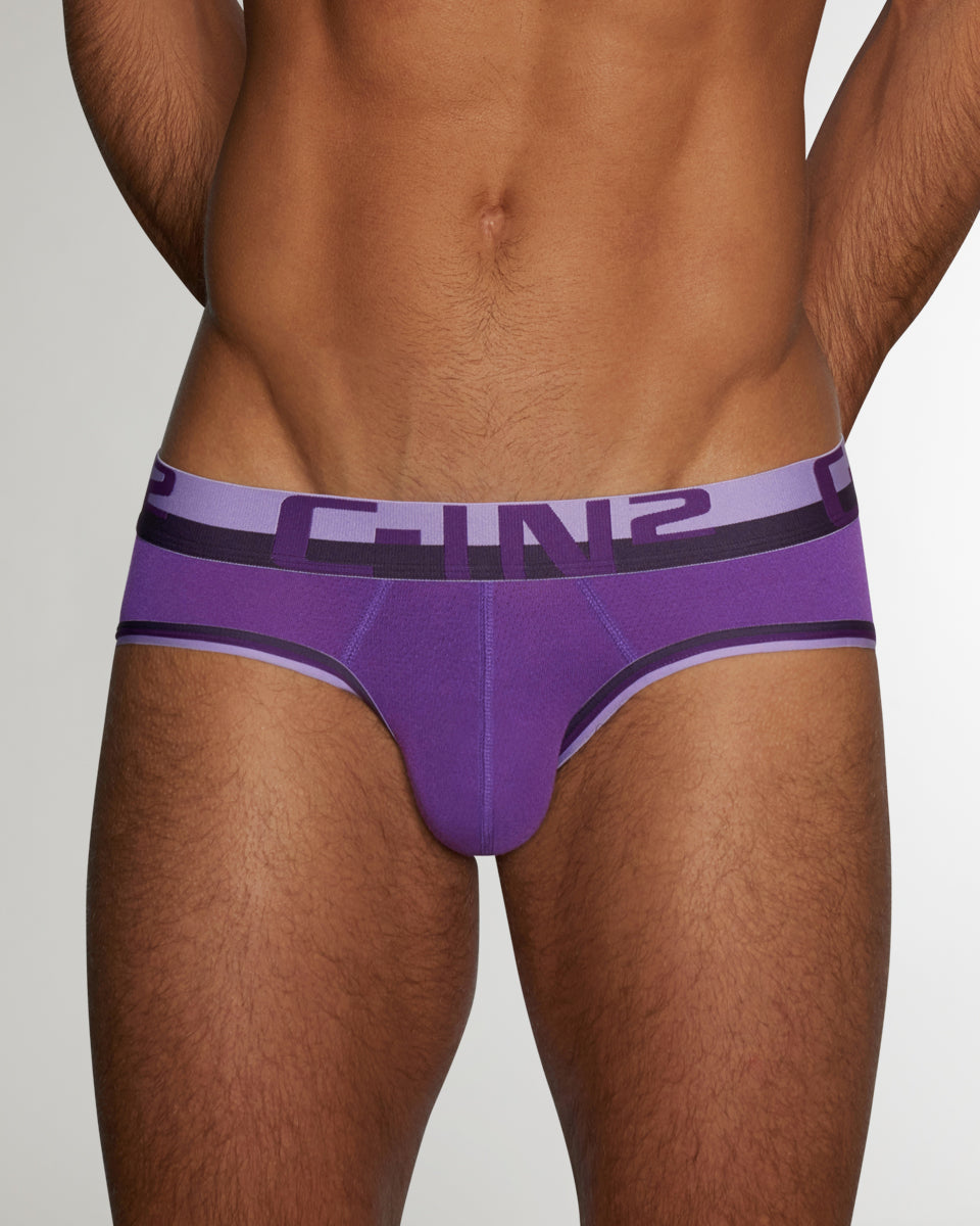 C-IN2 Mesh Low Rise Brief C-IN2 Mesh Low Rise Brief Paco-purple