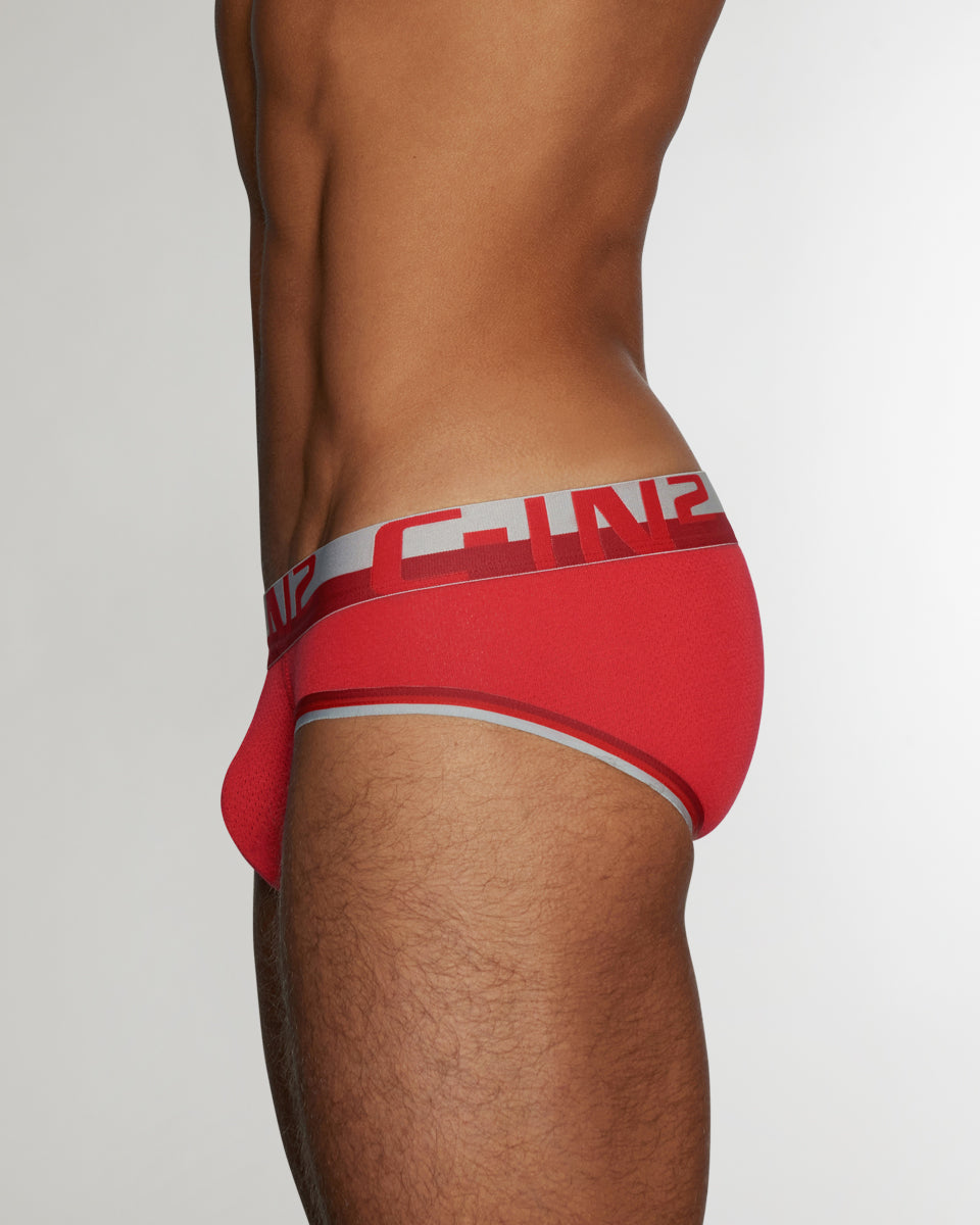 C-IN2 Mesh Low Rise Brief C-IN2 Mesh Low Rise Brief Randall-red