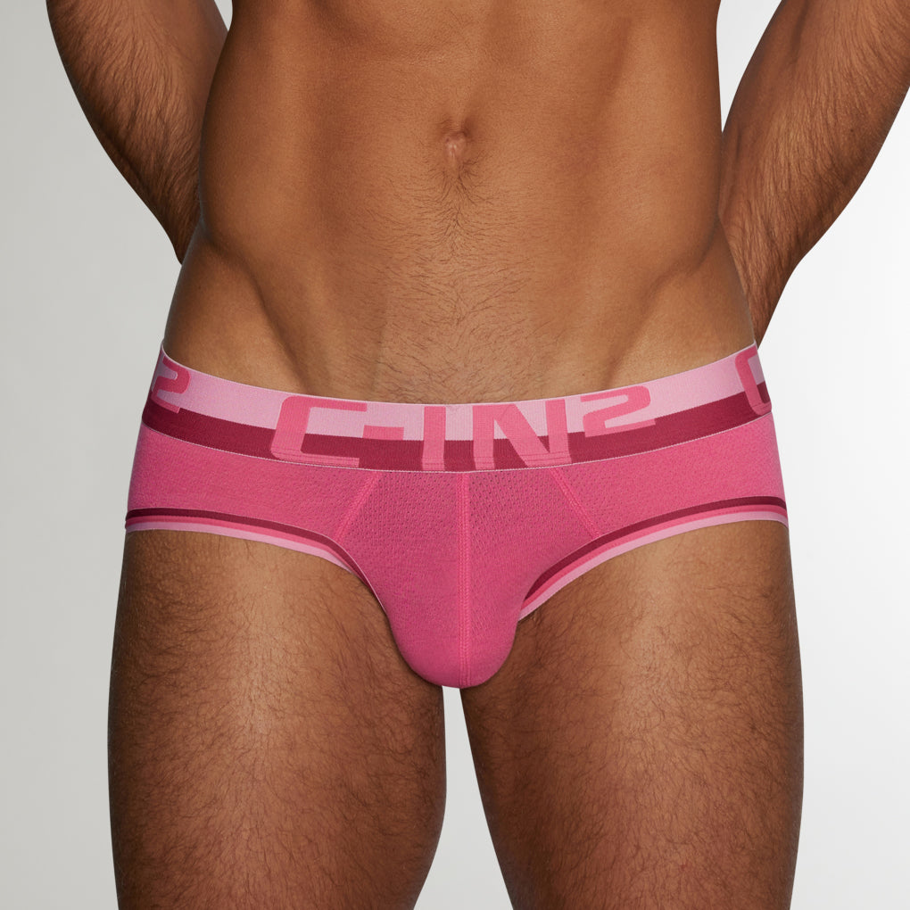 C-IN2 Mesh Low Rise Brief C-IN2 Mesh Low Rise Brief Pacey-pink