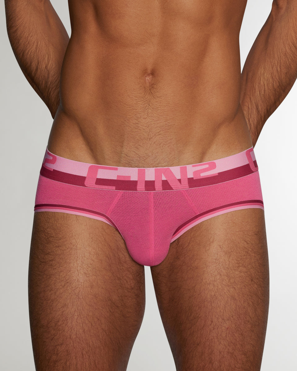 C-IN2 Mesh Low Rise Brief C-IN2 Mesh Low Rise Brief Pacey-pink