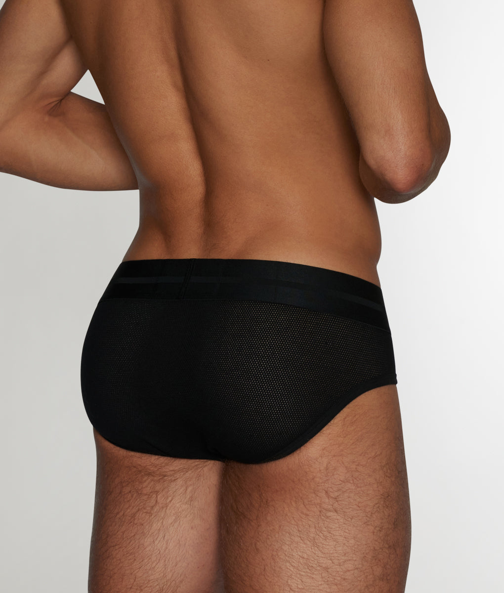 C-IN2 Scrimmage Low Rise Brief Bob-black