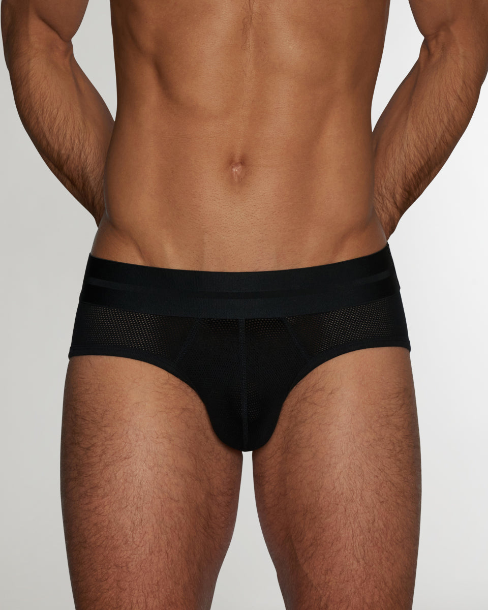 C-IN2 Scrimmage Low Rise Brief Bob-black