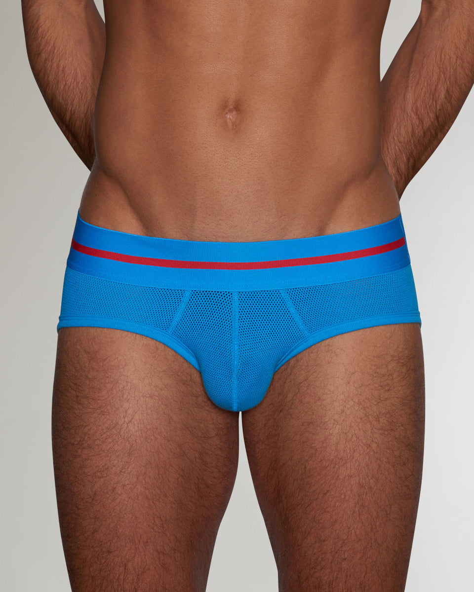 C-IN2 Scrimmage Low Rise Brief Brinley-blue