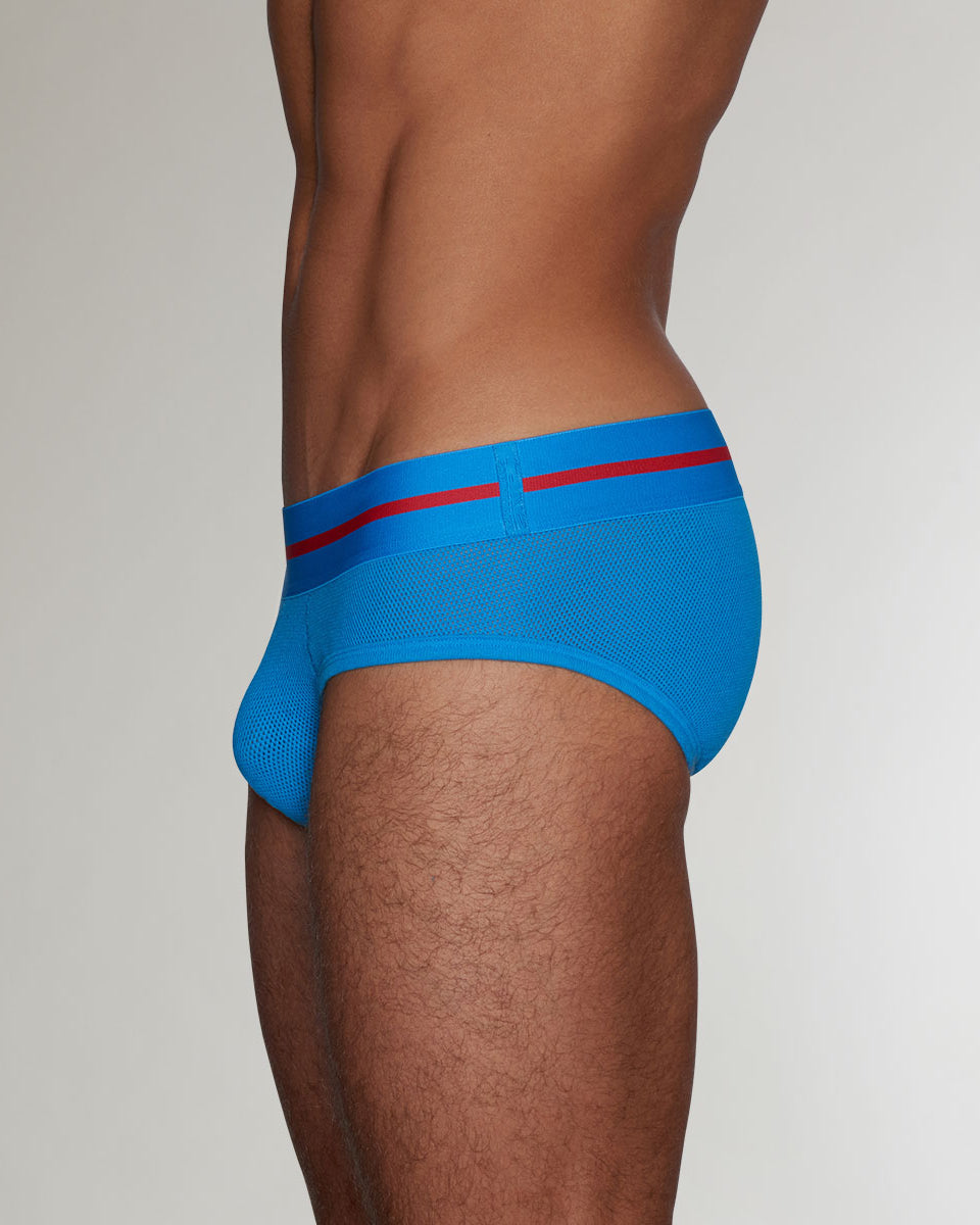 C-IN2 Scrimmage Low Rise Brief Brinley-blue