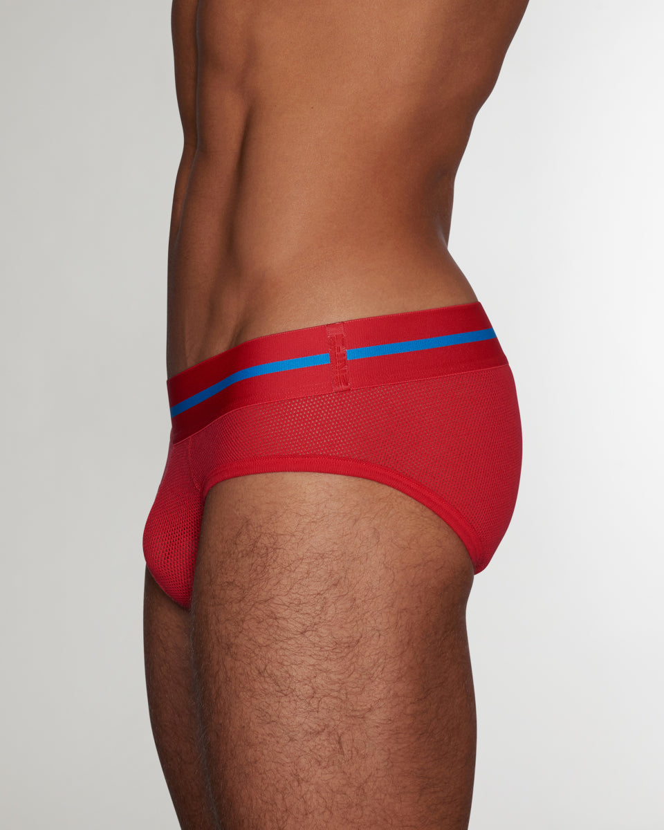 C-IN2 Scrimmage Low Rise Brief Rafa-red