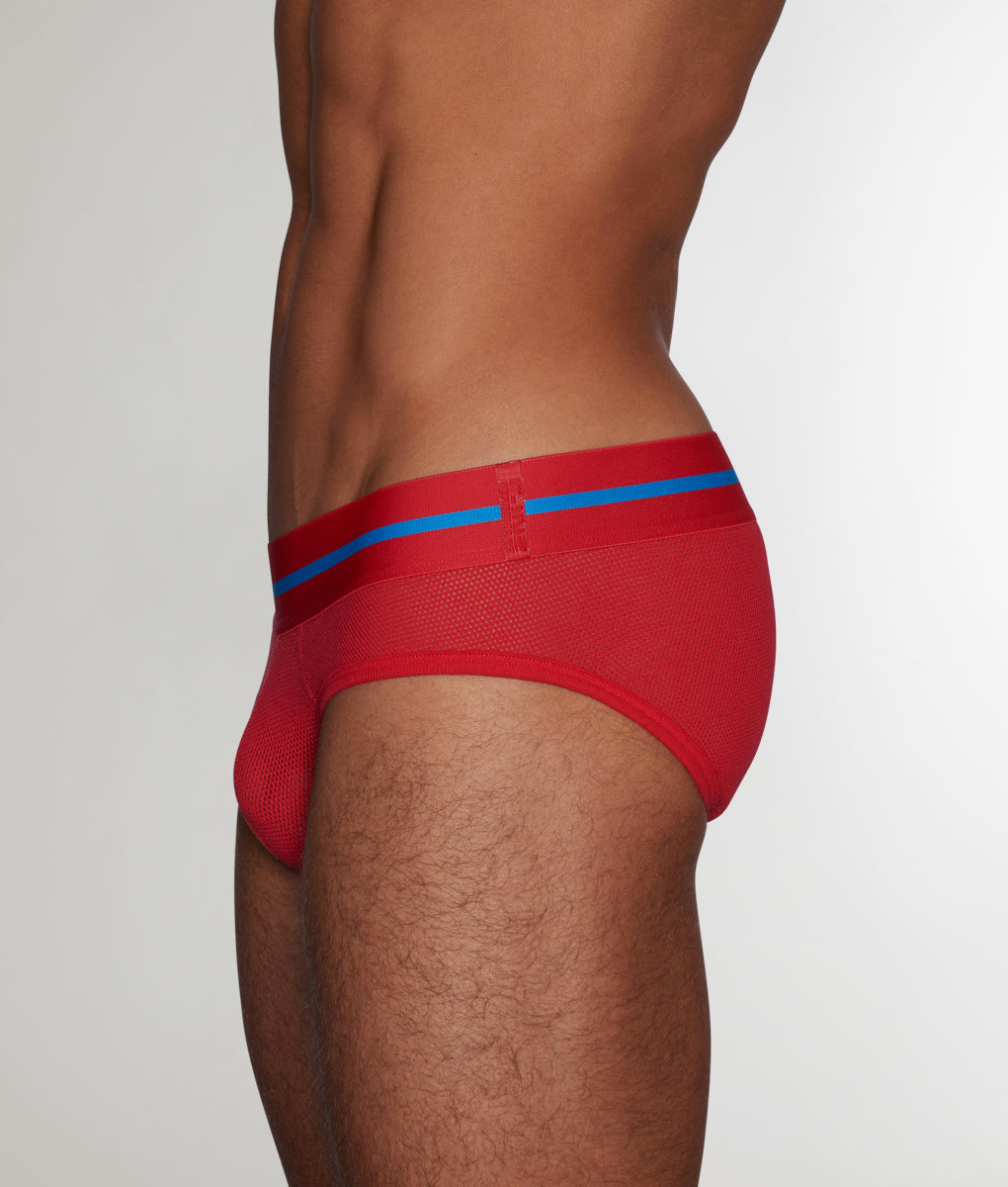 C-IN2 Scrimmage Low Rise Brief Rafa-red
