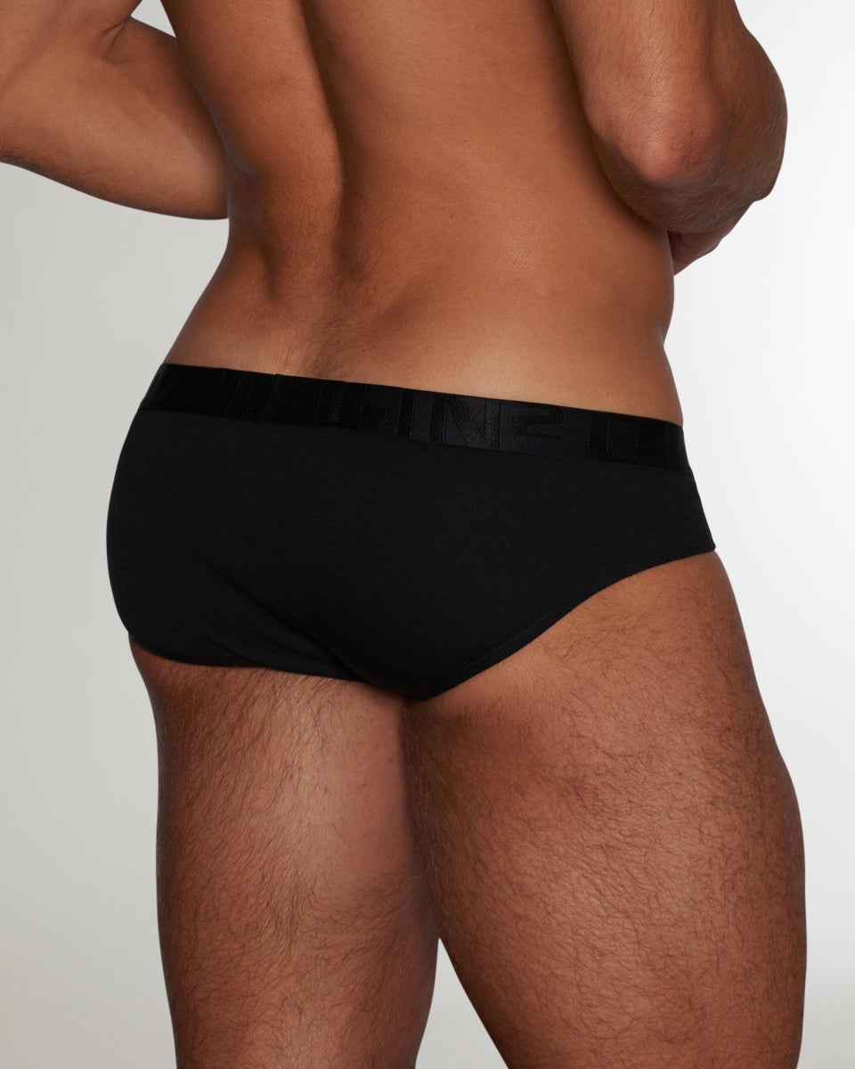 C-IN2 Prime Low Rise Brief Black