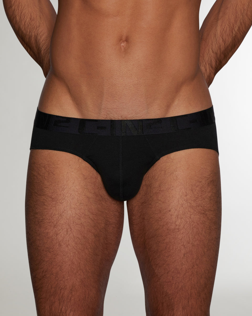 C-IN2 Prime Low Rise Brief Black