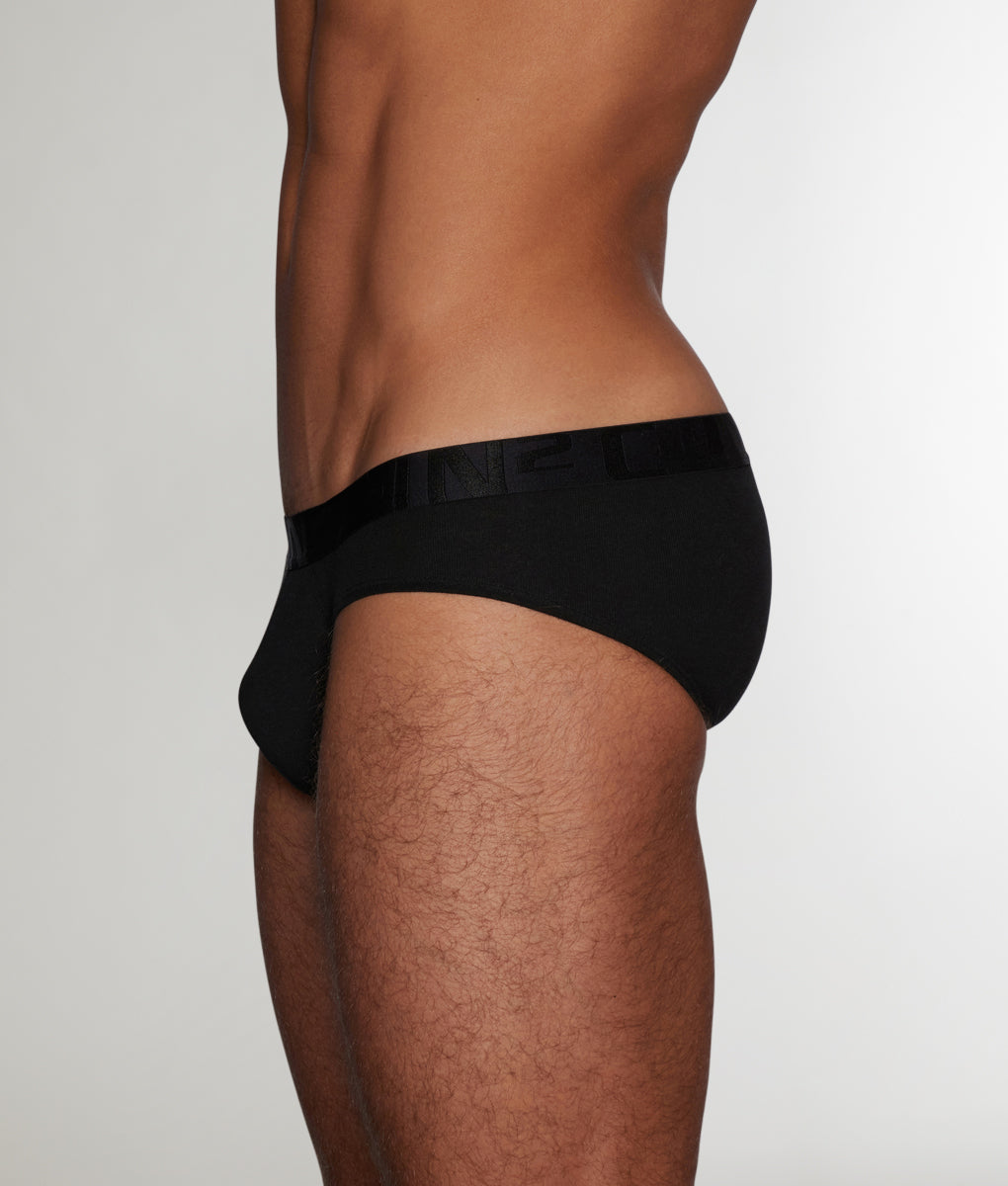 C-IN2 Prime Low Rise Brief Black