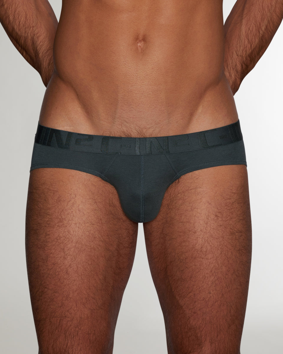 C-IN2 Prime Low Rise Brief Chago-charcoal