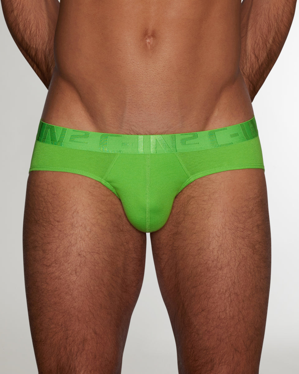 C-IN2 Prime Low Rise Brief Garo-green