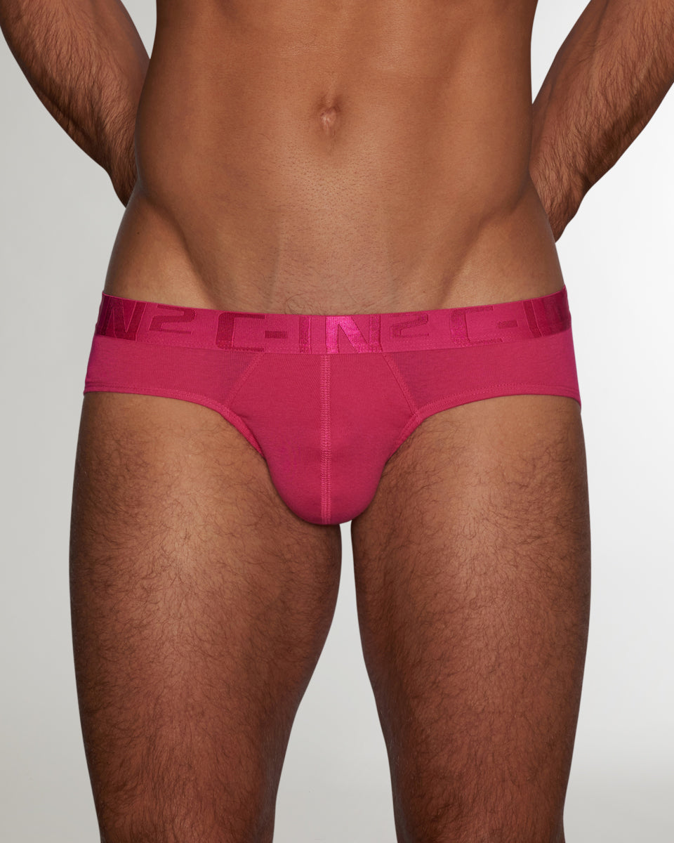 C-IN2 Prime Low Rise Brief Pelton-pink